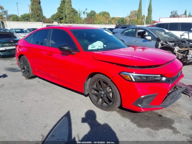 2022 HONDA CIVIC 2HGFE2F54NH580187