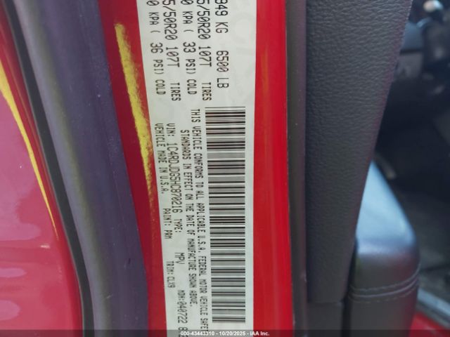 2017 DODGE DURANGO 1C4RDJDG5HC870216 Photo 8