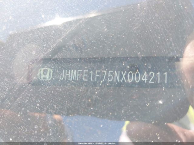 2022 HONDA CIVIC JHMFE1F75NX004211 Photo 8