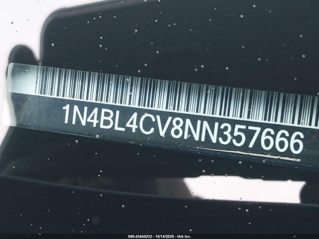 2022 NISSAN ALTIMA 1N4BL4CV8NN357666 Photo 8