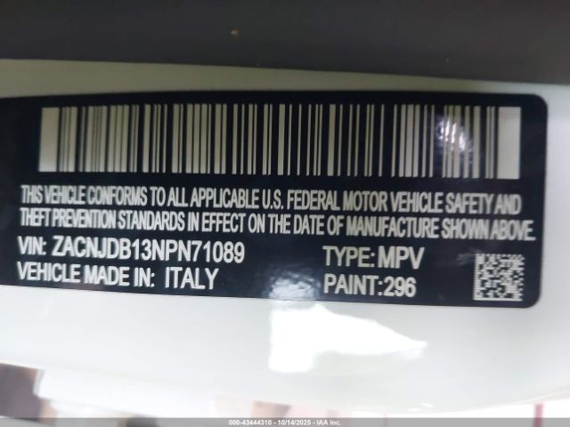 2022 JEEP RENEGADE ZACNJDB13NPN71089 Photo 8