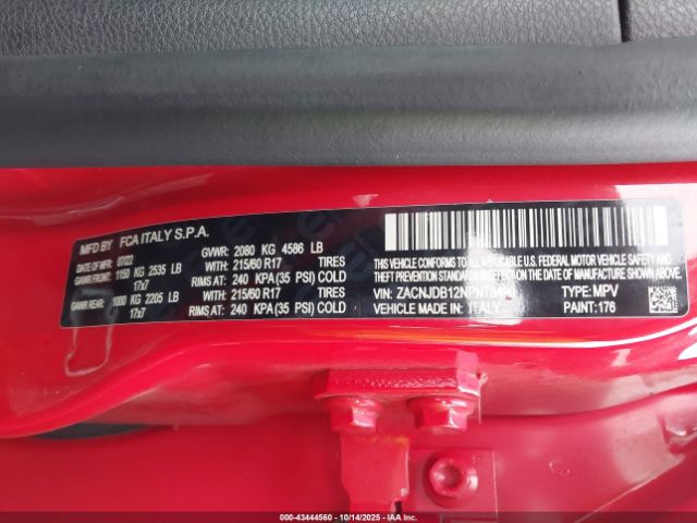 2022 JEEP RENEGADE ZACNJDB12NPN78499 Photo 8