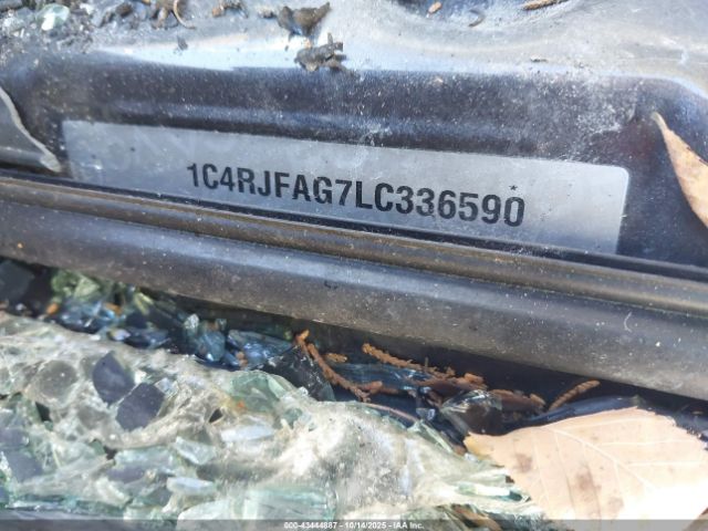 2020 JEEP GRAND CHEROKEE 1C4RJFAG7LC336590 Photo 8