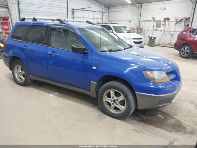 2004 MITSUBISHI OUTLANDER JA4LZ31F54U006604