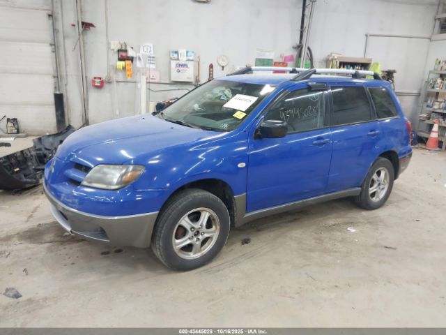 2004 MITSUBISHI OUTLANDER JA4LZ31F54U006604 Photo 1