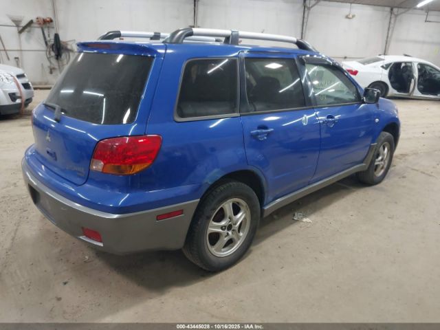 2004 MITSUBISHI OUTLANDER JA4LZ31F54U006604 Photo 3