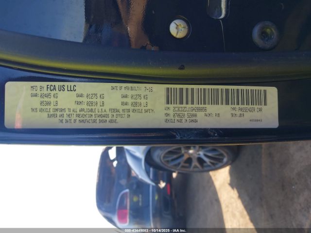 2016 DODGE CHALLENGER 2C3CDZDJ1GH288856 Photo 8