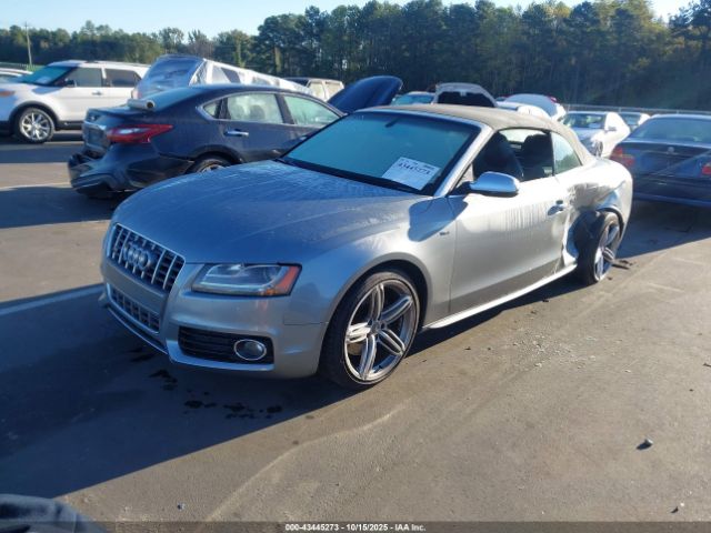 2011 AUDI S5 WAUVGAFHXBN011952 Photo 1