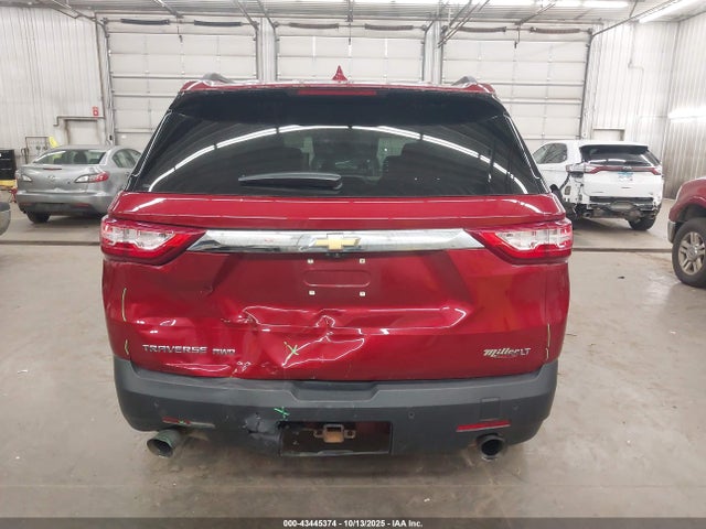 43445374 :رقم المزاد ، 1GNEVHKW6LJ123394 vin ، 2020 Chevrolet Traverse Awd Lt Leather مزاد بيع