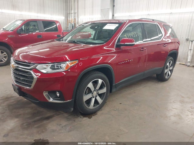43445374 :رقم المزاد ، 1GNEVHKW6LJ123394 vin ، 2020 Chevrolet Traverse Awd Lt Leather مزاد بيع