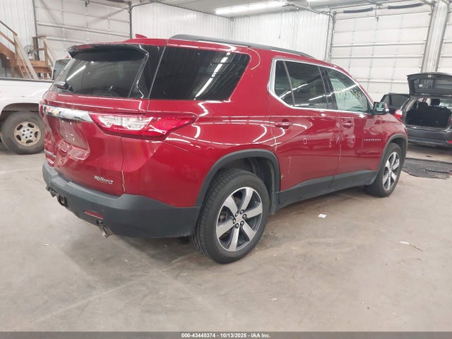 43445374 :رقم المزاد ، 1GNEVHKW6LJ123394 vin ، 2020 Chevrolet Traverse Awd Lt Leather مزاد بيع
