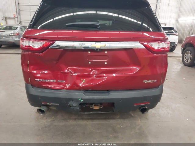 43445374 :رقم المزاد ، 1GNEVHKW6LJ123394 vin ، 2020 Chevrolet Traverse Awd Lt Leather مزاد بيع