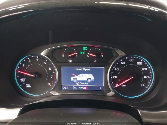 43445374 :رقم المزاد ، 1GNEVHKW6LJ123394 vin ، 2020 Chevrolet Traverse Awd Lt Leather مزاد بيع