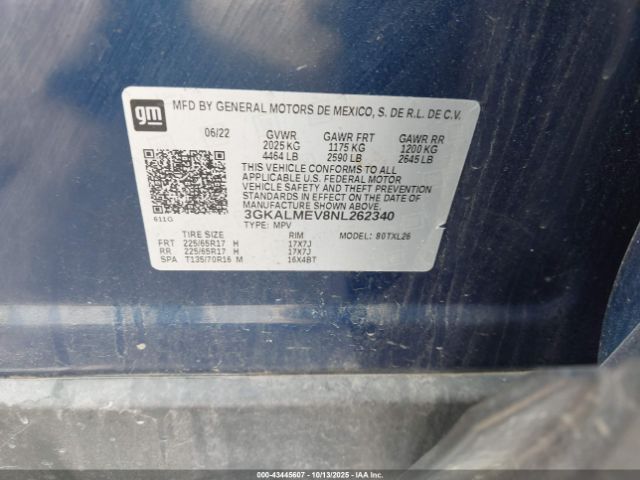 2022 GMC TERRAIN 3GKALMEV8NL262340 Photo 8