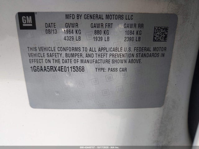 2014 CADILLAC ATS 1G6AA5RX4E0115368 Photo 8