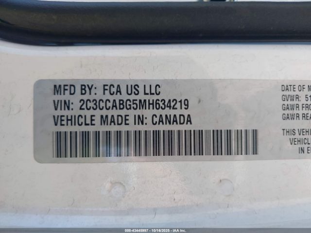 2021 CHRYSLER 300 2C3CCABG5MH634219 Photo 8