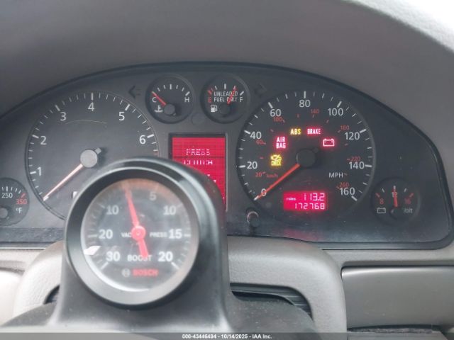 2001 AUDI A4 WAUDC68D81A048986 Photo 6