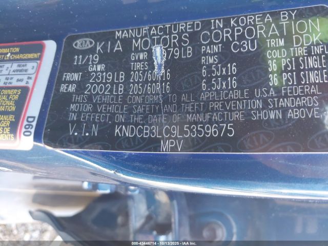 2020 KIA NIRO KNDCB3LC9L5359675 Photo 8