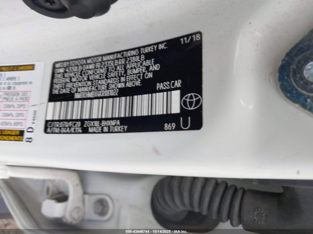 2019 TOYOTA C-HR NMTKHMBX4KR081022 Photo 8
