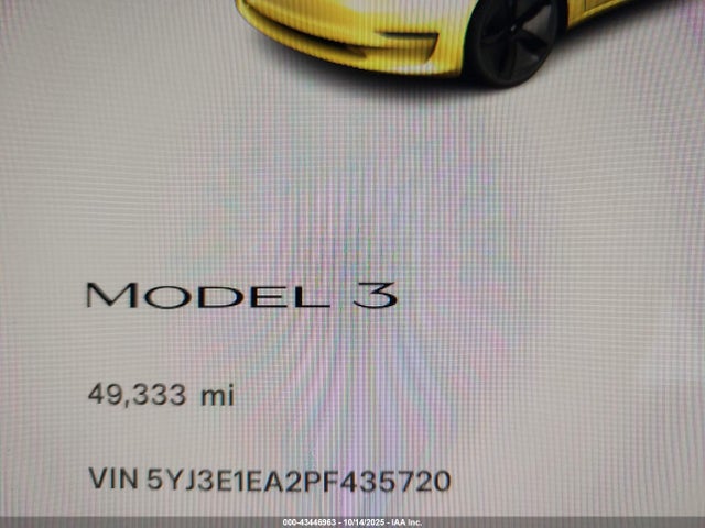 2023 TESLA MODEL 3 5YJ3E1EA2PF435720 Photo 6