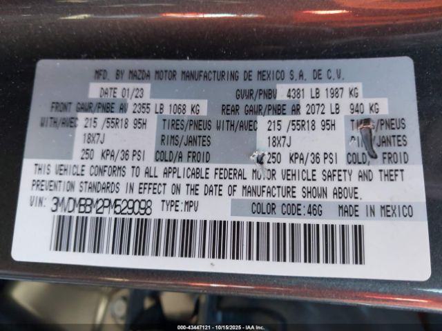 2023 MAZDA CX-30 3MVDMBBM2PM529098 Photo 8