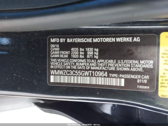 2016 MINI COUNTRYMAN WMWZC3C55GWT10964 Photo 8