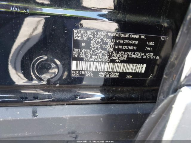 2024 TOYOTA RAV4 HYBRID 2T3UWRFVXRW196402 Photo 8