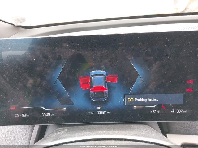 2025 Bmw Ix Xdrive50 მანქანა იყიდება აუქციონზე, vin: WB523CF03SCU67273, აუქციონის ნომერი: 43447604
