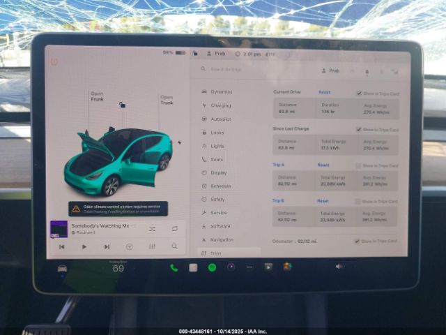2021 TESLA MODEL Y 5YJYGDEE9MF263895 Photo 6