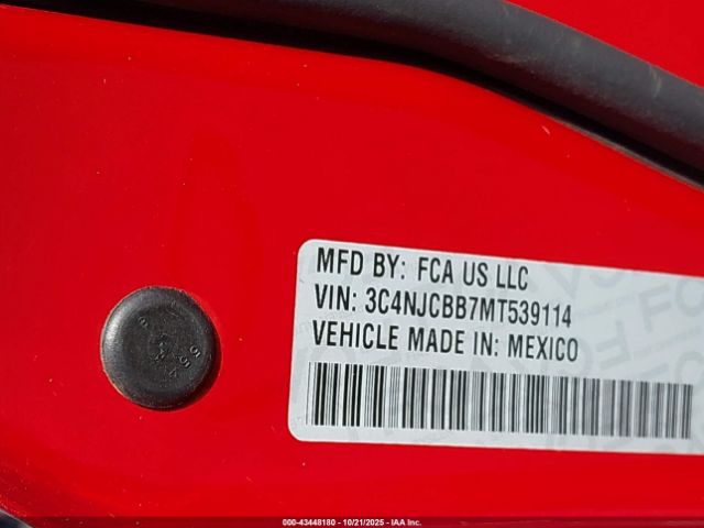 2021 JEEP COMPASS 3C4NJCBB7MT539114 Photo 8