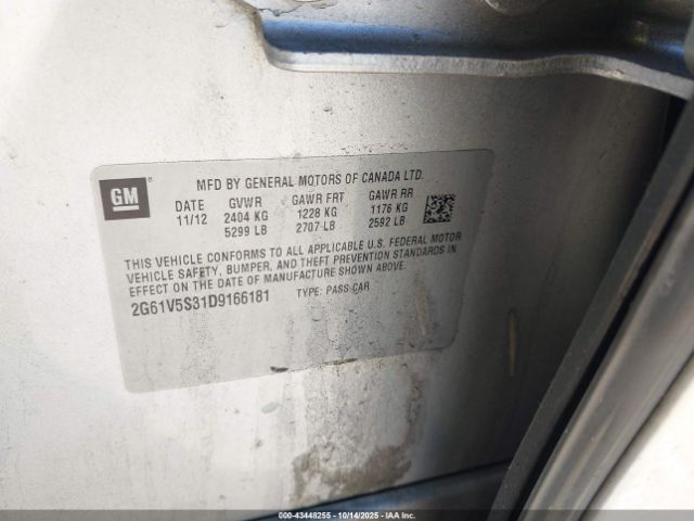 2013 CADILLAC XTS 2G61V5S31D9166181 Photo 8