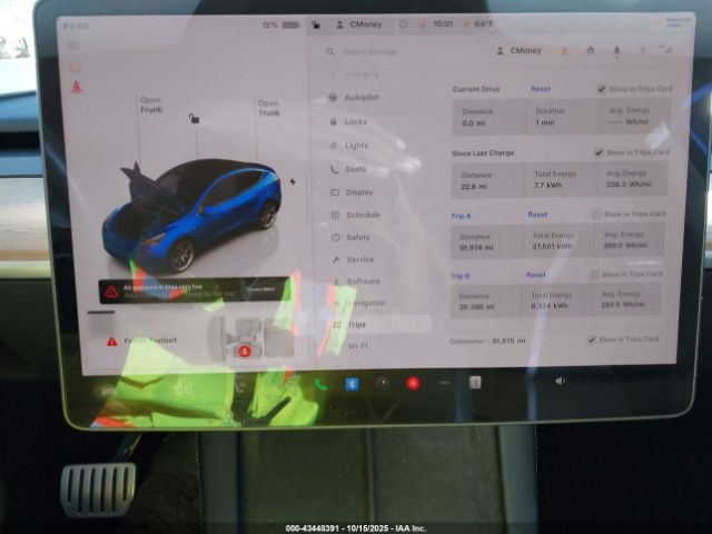 2022 TESLA MODEL Y 7SAYGDEF7NF374796 Photo 6