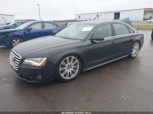 2012 AUDI A8 L WAURVAFD5CN016448 Photo 1