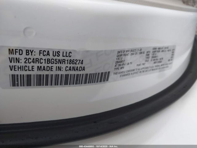 2022 CHRYSLER PACIFICA 2C4RC1BG5NR186274 Photo 8