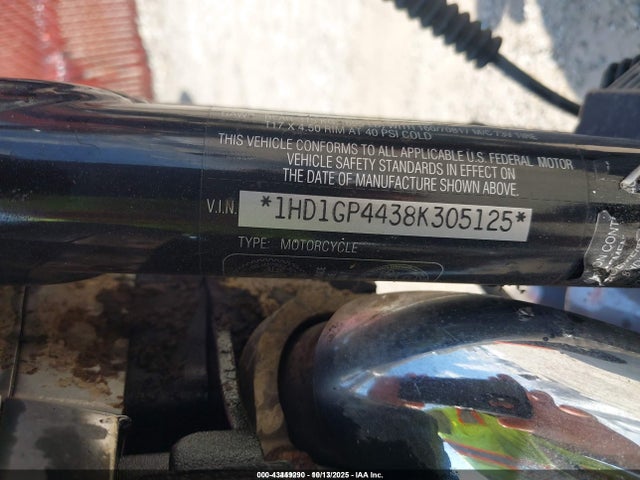 2008 HARLEY-DAVIDSON FXDWG 1HD1GP4438K305125 Photo 9