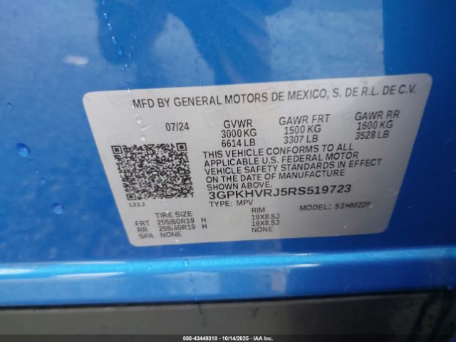 2024 HONDA PROLOGUE 3GPKHVRJ5RS519723 Photo 8