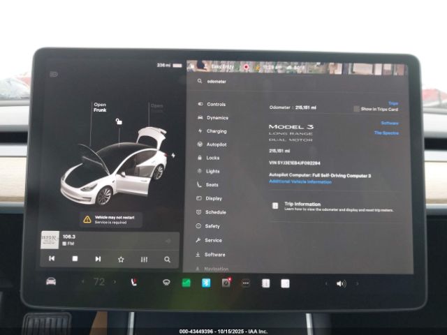 2018 TESLA MODEL 3 5YJ3E1EB4JF092294 Photo 6