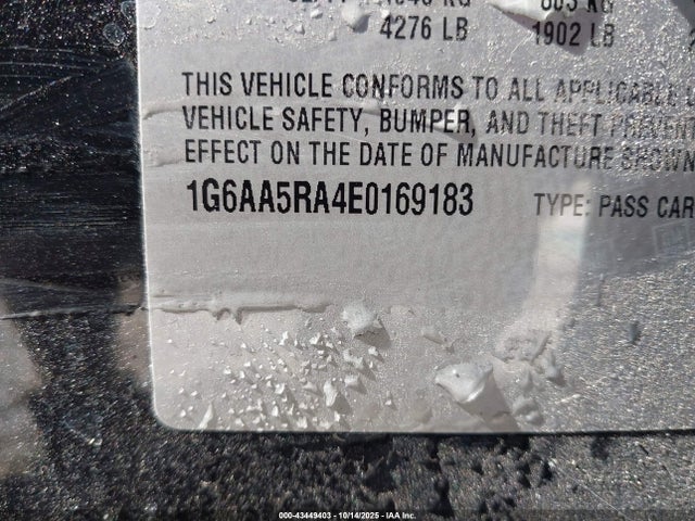 2014 CADILLAC ATS 1G6AA5RA4E0169183 Photo 8