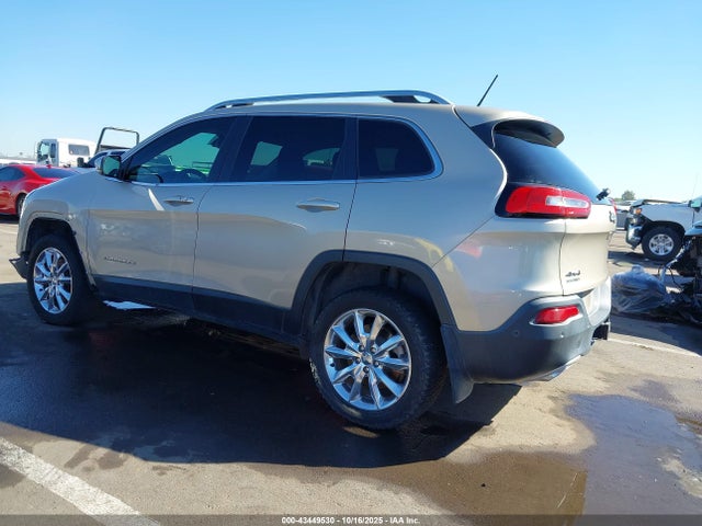 2015 Jeep Cherokee Limited მანქანა იყიდება აუქციონზე, vin: 1C4PJMDS3FW642393, აუქციონის ნომერი: 43449530