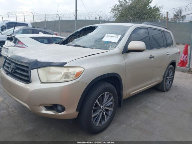 2008 TOYOTA HIGHLANDER JTEDS41A482032844 Photo 1