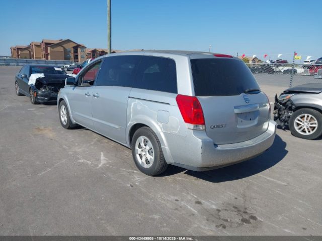 2007 NISSAN QUEST 5N1BV28U27N136720 Photo 2