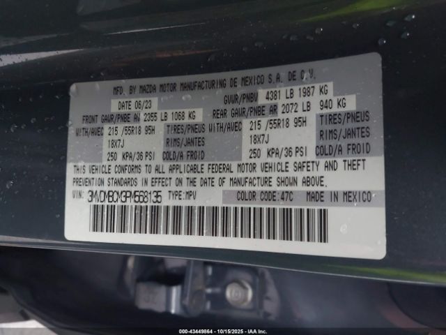 2023 MAZDA CX-30 3MVDMBCM3PM568135 Photo 8