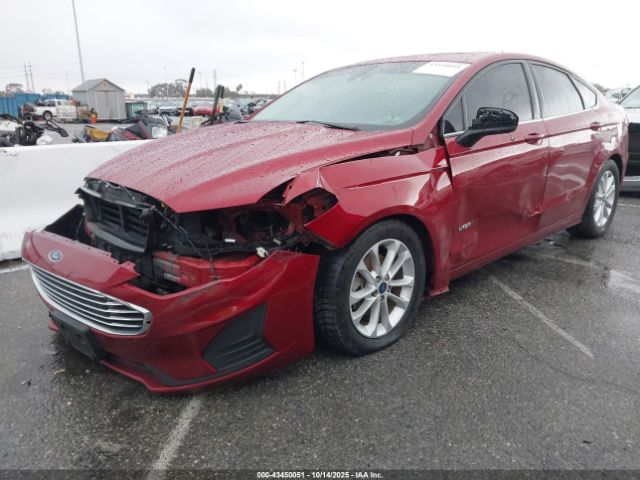 2019 FORD FUSION HYBRID 3FA6P0LU2KR173824 Photo 1