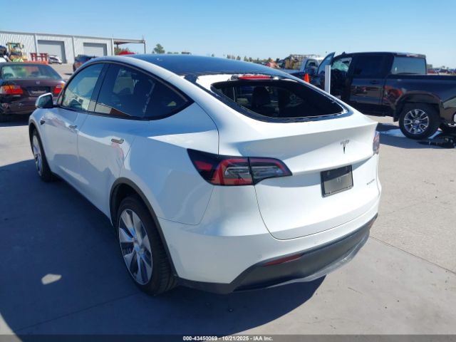 2022 TESLA MODEL Y 7SAYGDEE2NF356956 Photo 2