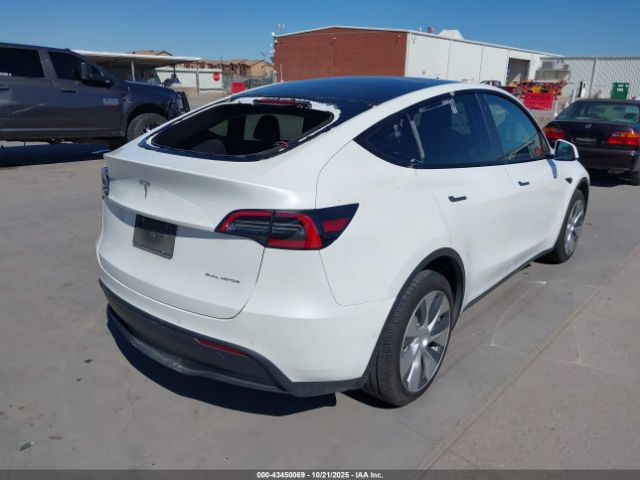 2022 TESLA MODEL Y 7SAYGDEE2NF356956 Photo 3