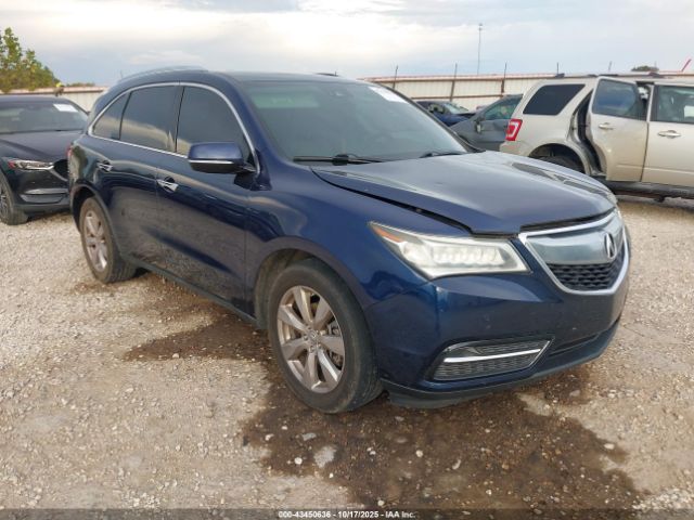 2016 ACURA MDX 5FRYD4H90GB062266 Photo 0