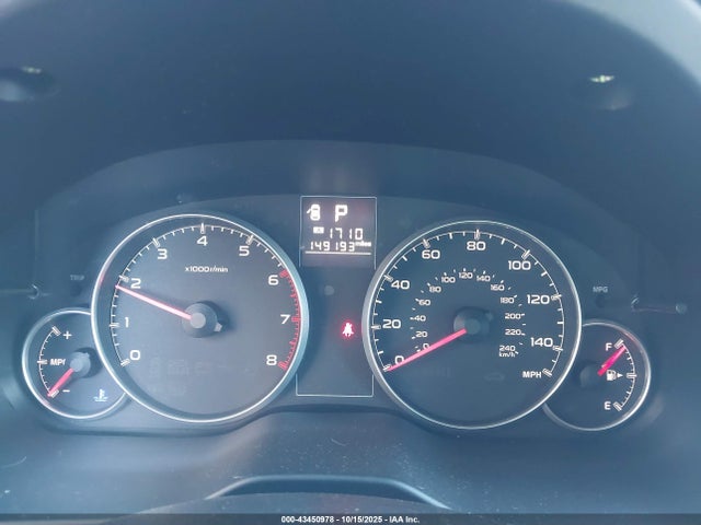 43450978 :رقم المزاد ، 4S4BRCGC3D3298009 vin ، 2013 Subaru Outback 2.5i Premium مزاد بيع