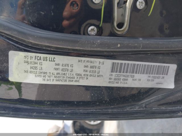 2016 DODGE DART 1C3CDFFA4GD817628 Photo 8