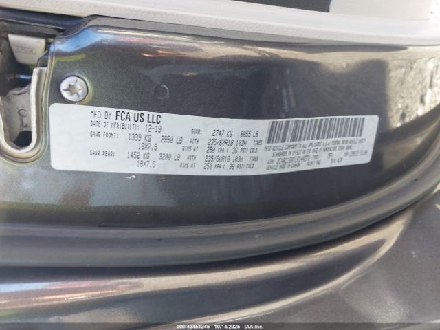 2020 CHRYSLER PACIFICA 2C4RC1GG1LR144271 Photo 8