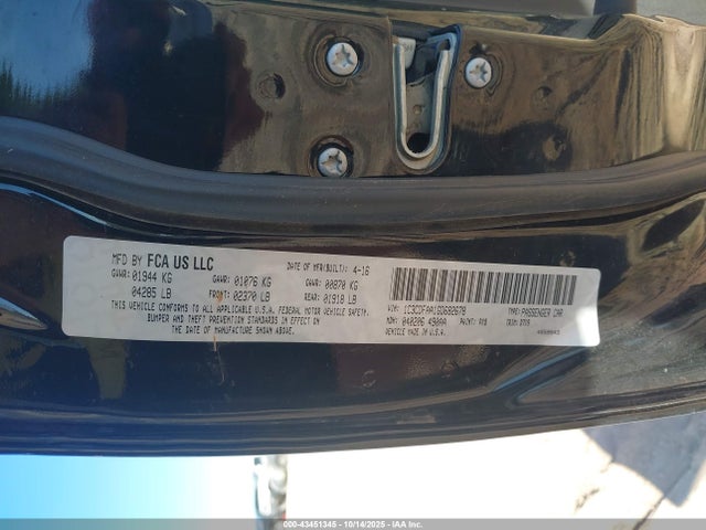 Dodge Dart 2016 1C3CDFAA1GD682678 Image 9